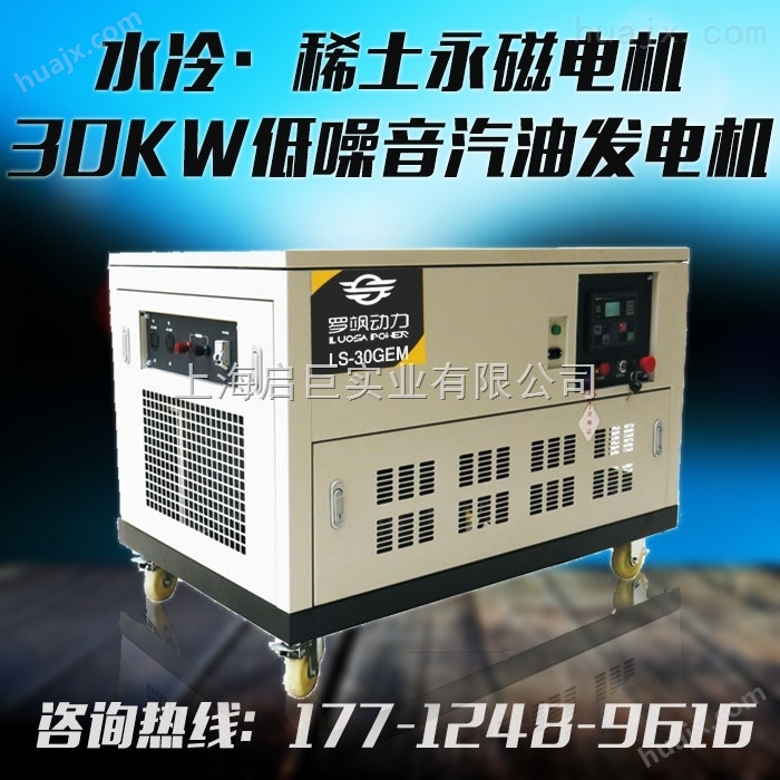 罗飒品牌25KW汽油发电机