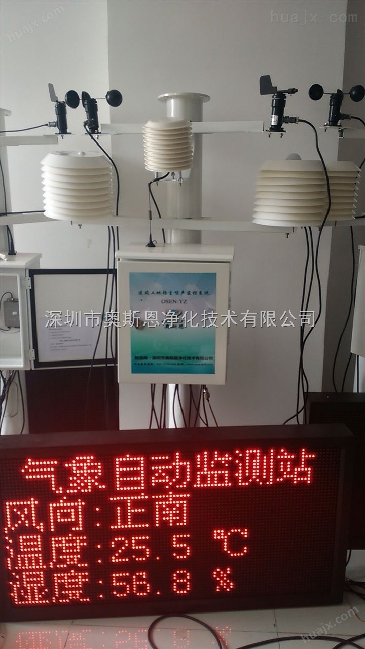 物联网多要素自动气象监测站带LED屏显示